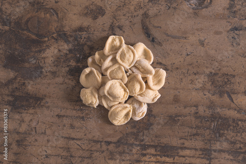 Hand made orecchiette photo