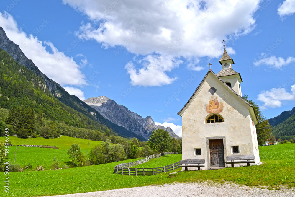 A church into the nature