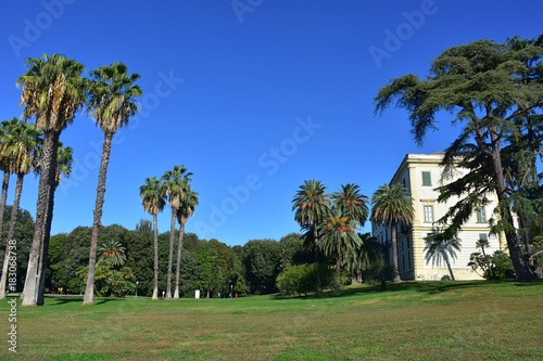 Napoli. Reggia di Capodimonte, costruita a partire dal 1738 per volere di Re Carlo di Borbone, è un palazzo reale, con annesso un parco. La palazzina dei principi.