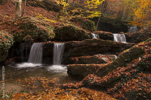 Fototapeta Naklejka Na Ścianę i Meble -  Small Waterfalls