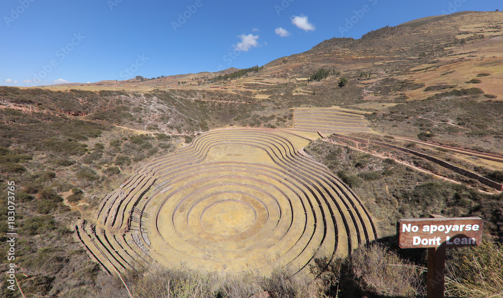 Zona arqueológica de Moray, Maras, Peru