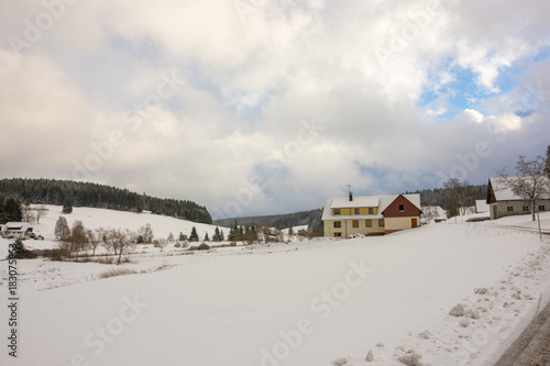 Winter, Winterzeit, Schnee, Schwarzwald, Spaziergang, Wandern © BerndVollmer