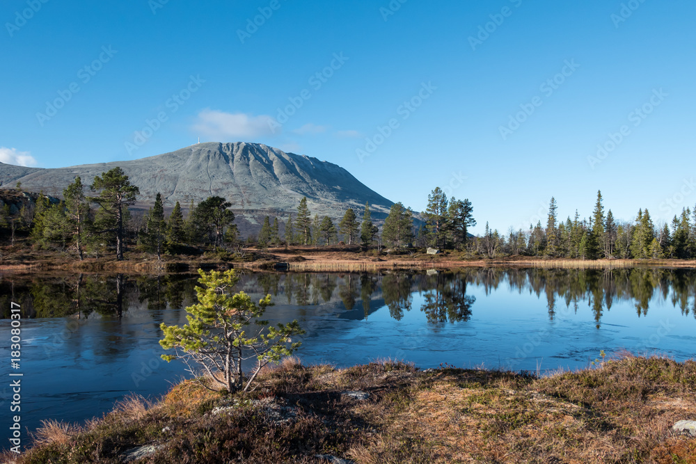 Gaustatoppen mountain Telemark Norway