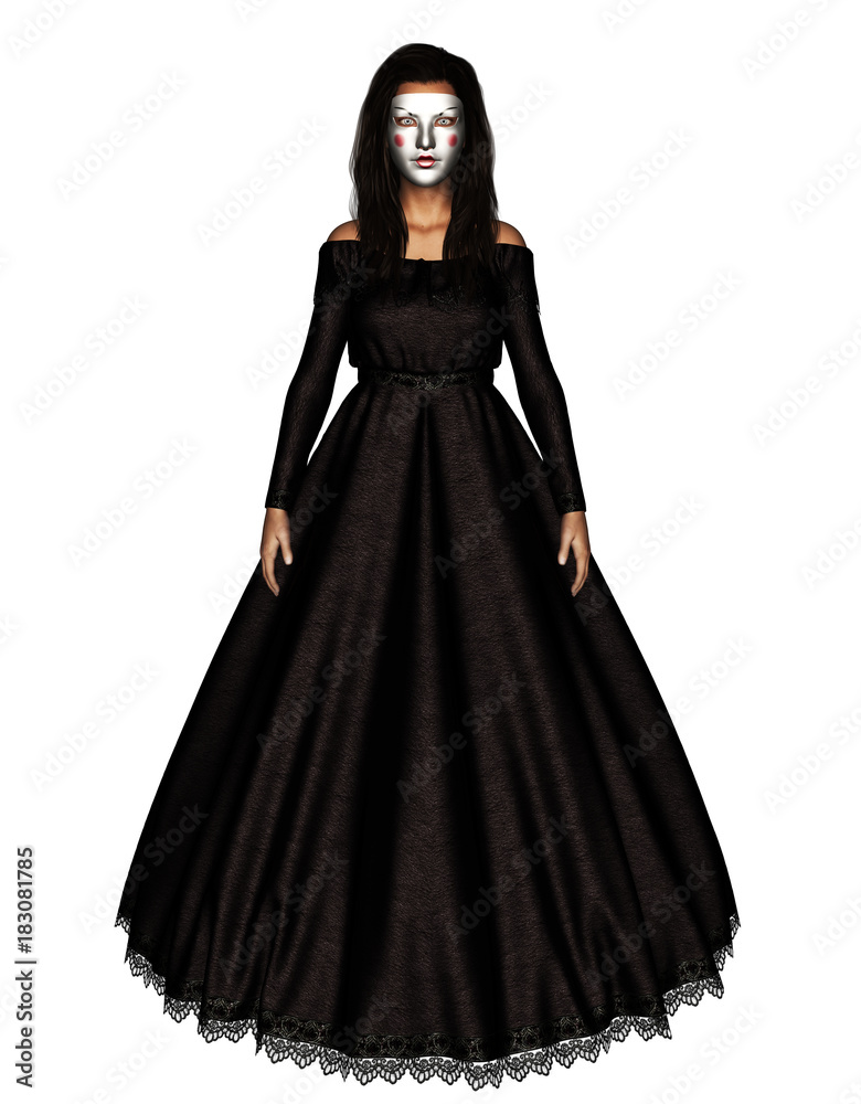 Black 2025 dress ghost