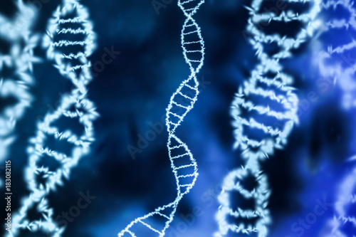 human dna helix background