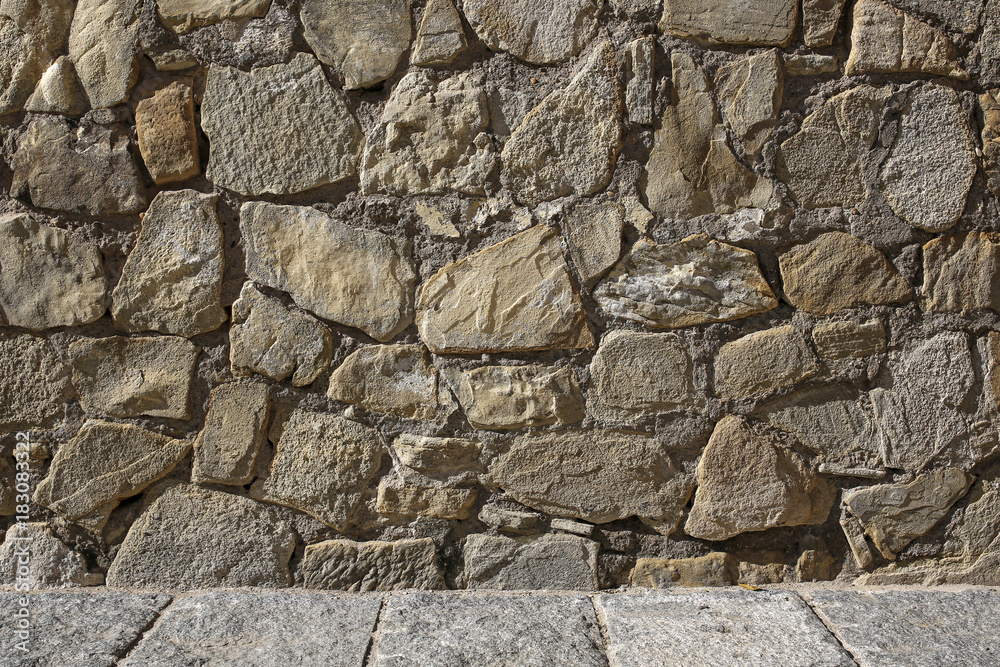 Fototapeta premium stone wall background or texture