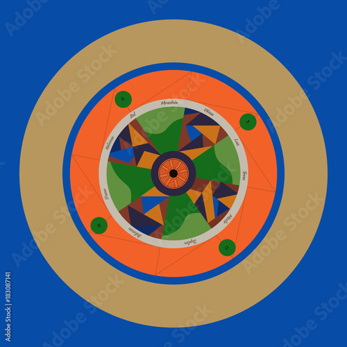 Marco Zero Recife Ilustração