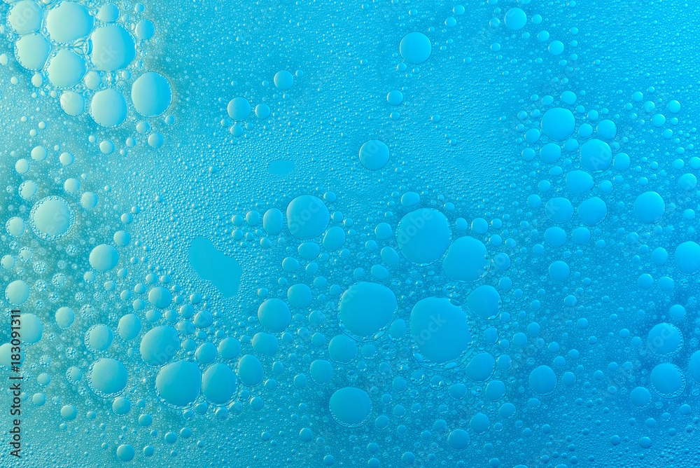 Abstract foam blue background Abstract foam blue background