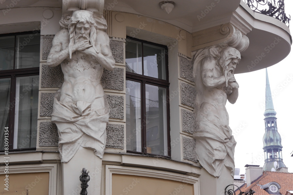 Obraz premium Altstadt von Riga