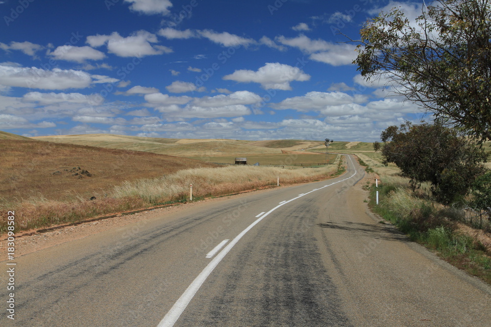 Landscape north of Adelaide, Australia