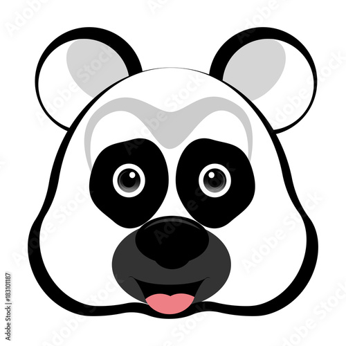 Fototapeta Naklejka Na Ścianę i Meble -  Avatar of a panda