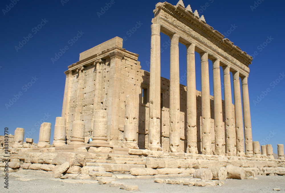 Site of Palmyra of the world heritage, Syria taken in 2008