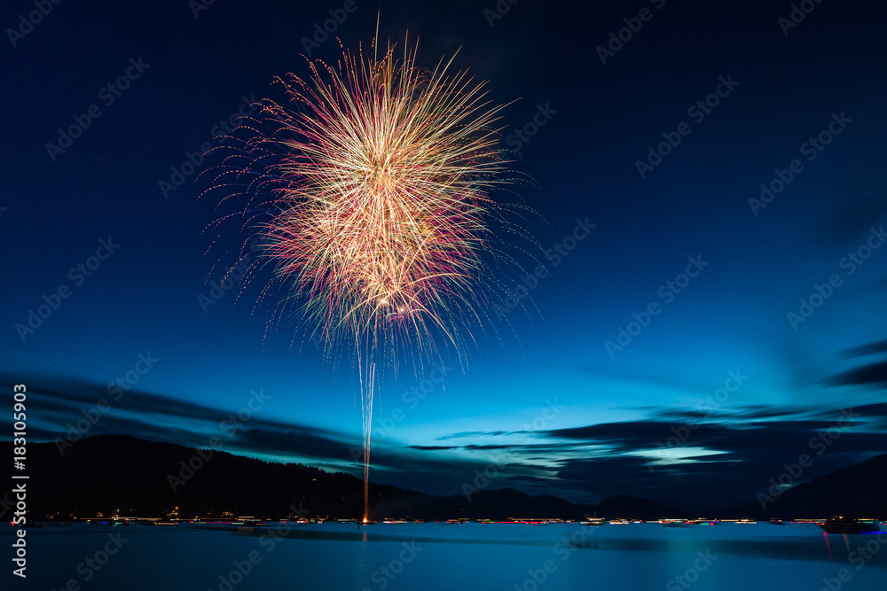 Whitefish Lake Fireworks