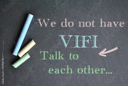 We do not have vifi