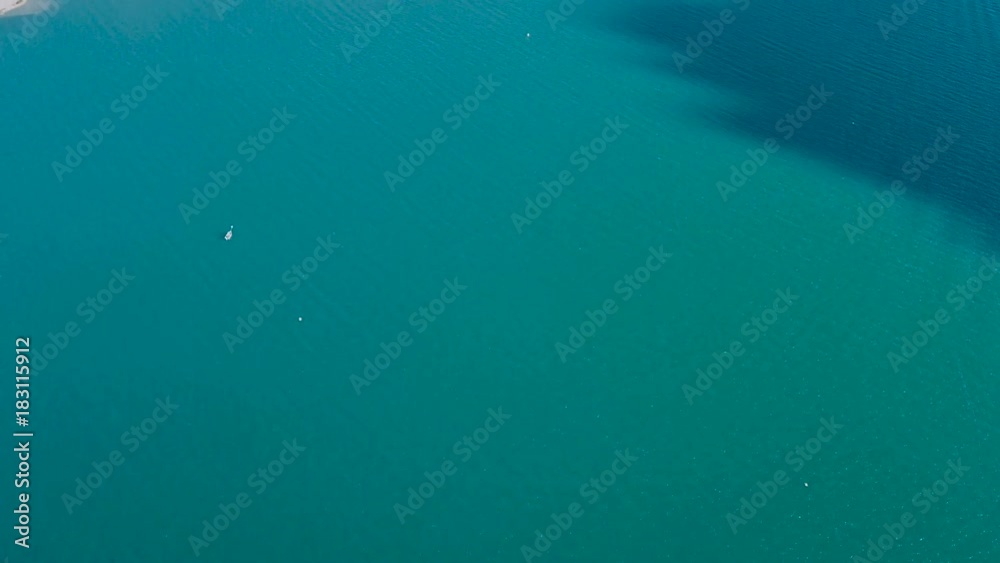 aerial view of Como lake in Italy aerial view of Como lake in Italy