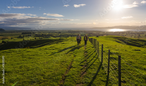 Sunset walk