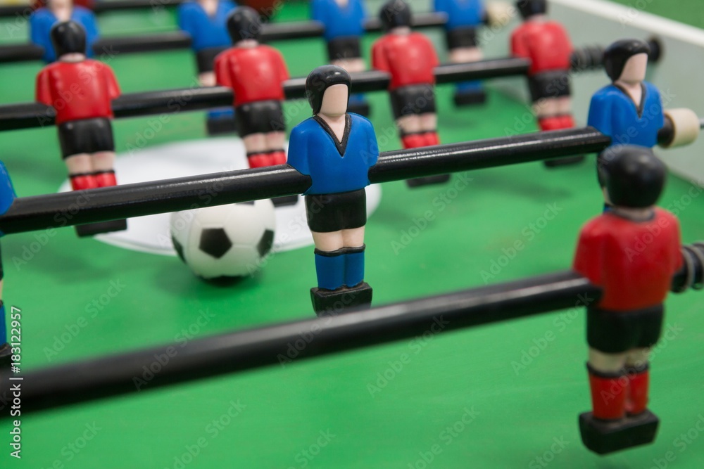 Fototapeta premium Table soccer game