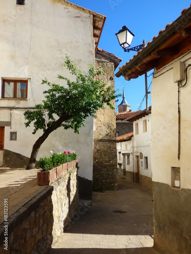Obraz na płótnie Alcala de la Selva. Pueblo de Teruel en Aragon (España) en la comarca de Gúdar-Javalambre w salonie