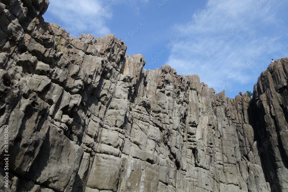 Naklejka premium 福井県東尋坊の風景