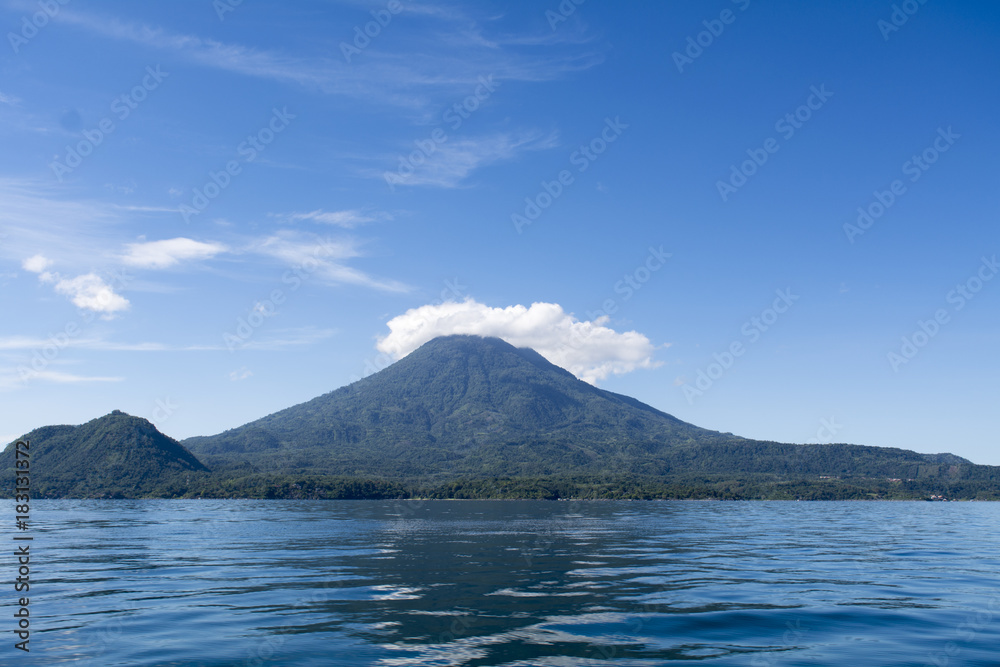 San Pedro Volcano, Atitlan Lake