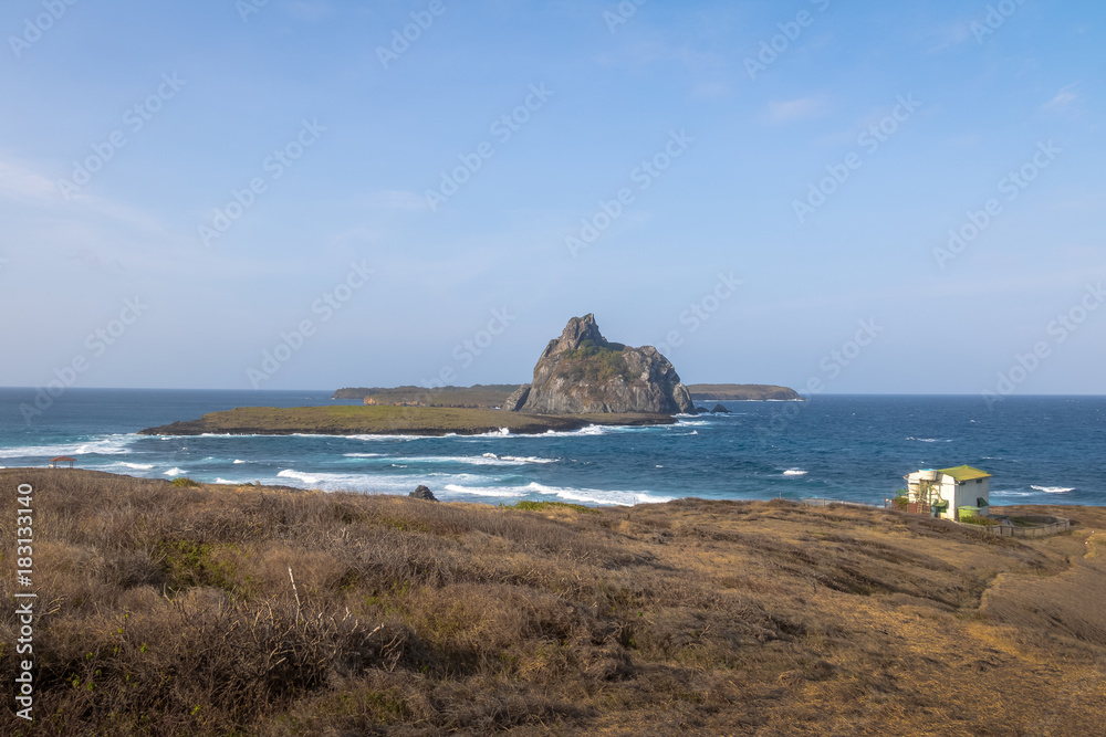 Sharks Cove (Enseada dos Tubarões) and Secondary Islands view - Fernando de Noronha, Pernambuco, Brazil Sharks Cove (Enseada dos Tubarões) and Secondary Islands view - Fernando de Noronha, Pernambuco, Brazil