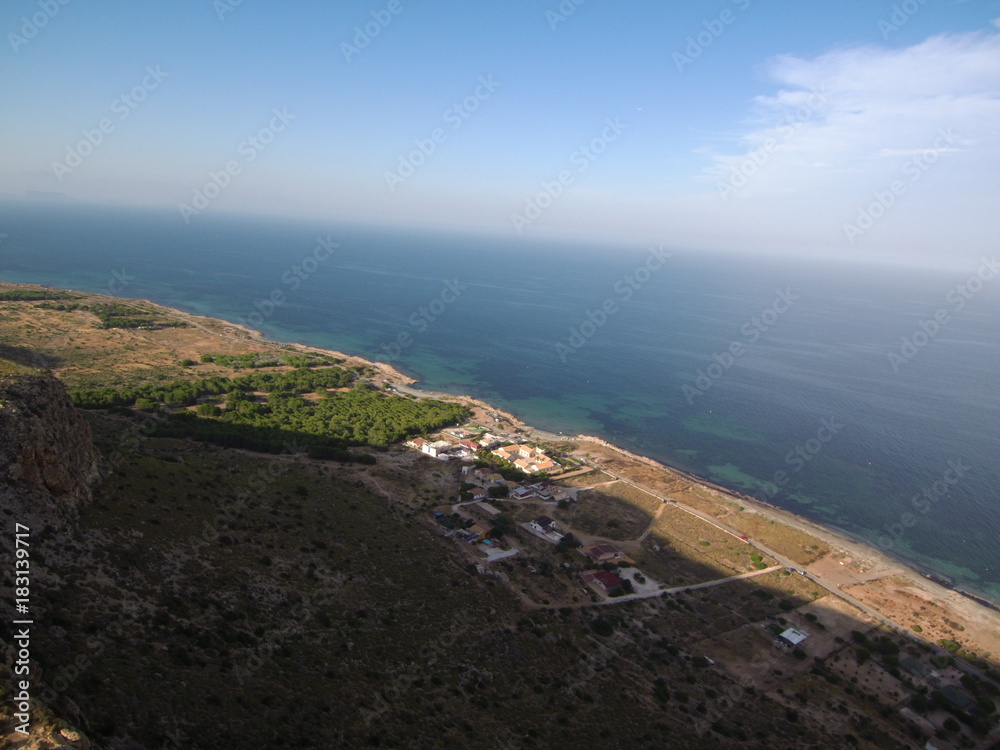 Drone en Santa Pola,Alicante (Comunidad Valenciana, España) Fotografia aerea