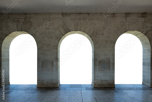 Architecture arch stone gate photo