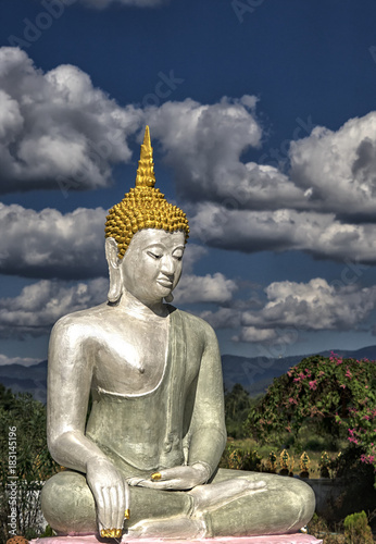 Buddha statue Chiang Rai Thailand