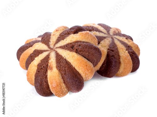 Wallpaper Mural cookies isolated on white background. Sweet biscuits. Torontodigital.ca