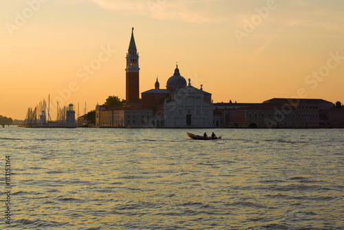 Morning at the Cathedral of San Giorgio Maggiore Venice, Italy