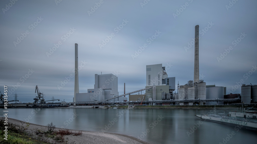 Goal-Fired Power Plant in Mannheim. Goal-Fired Power Plant in Mannheim.