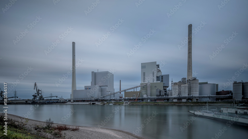 Goal-Fired Power Plant in Mannheim.