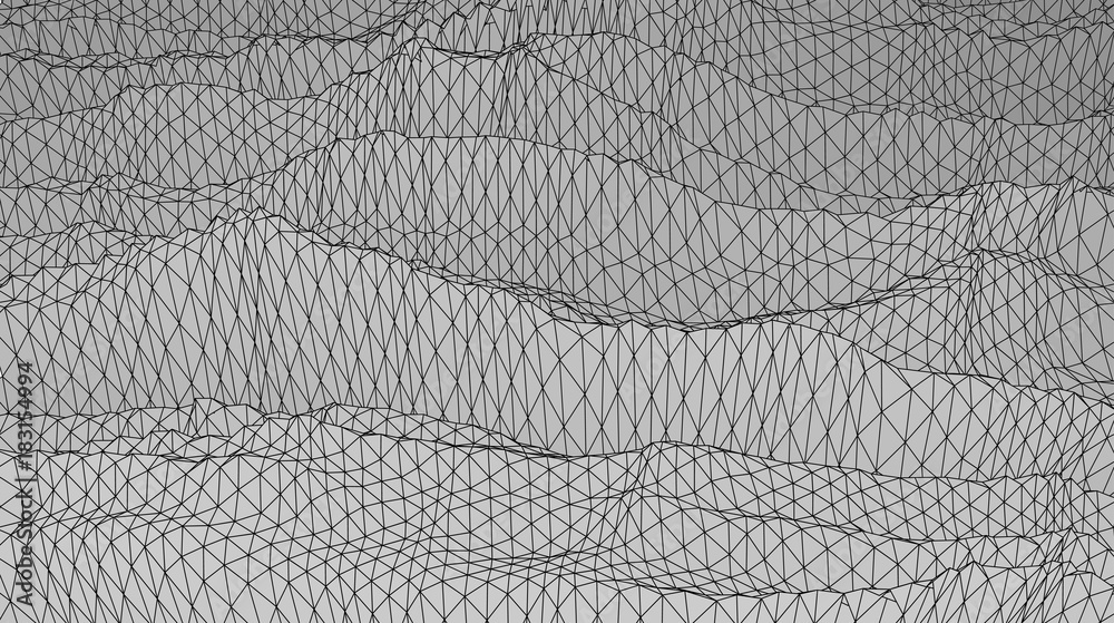 Lattice structure. Science or technology background. Graphic design. 3d grid surface. Abstract vector illustration. Lattice structure. Science or technology background. Graphic design. 3d grid surface. Abstract vector illustration.