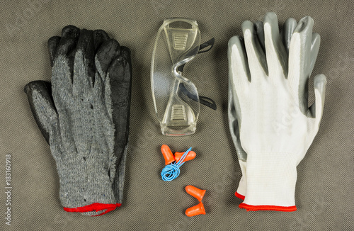 Objects for personal protection at the workplace.