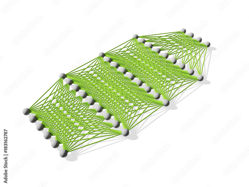 Deep artificial neural network structure Deep artificial neural network structure