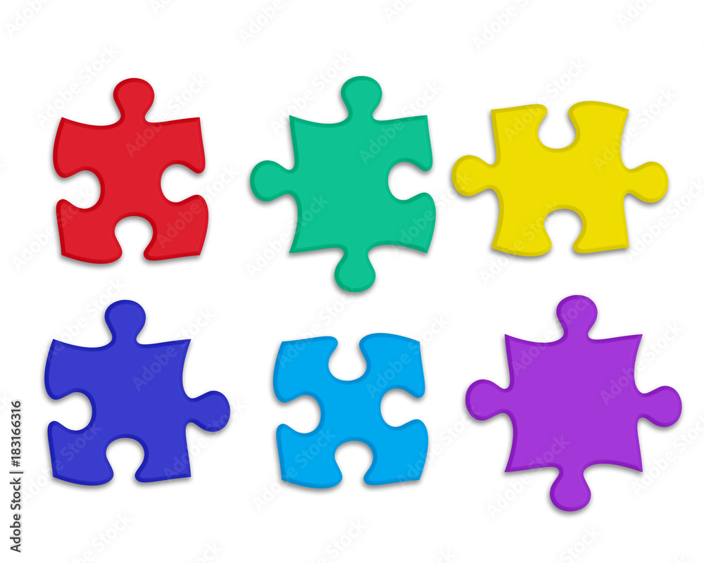 colurful Jigsaw