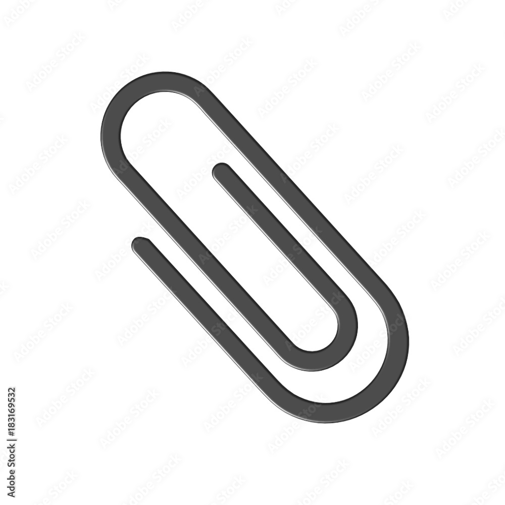 spinacz biurowy ikona