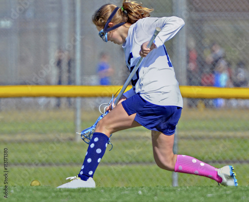 Young Girls Lacrosse photo