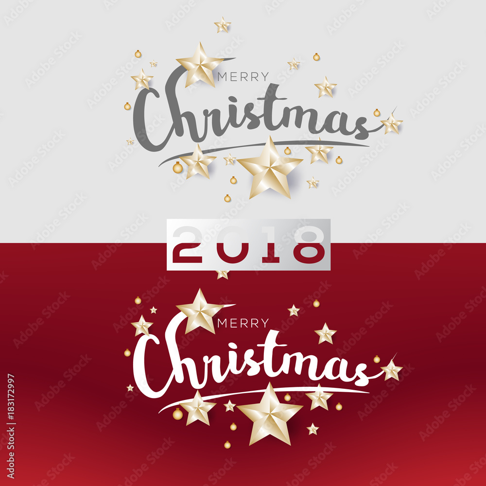 Merry christmas and Happy New Year greeting card typography flyer template with lettering. Poster, card, label, banner and reindeer design. Vector illustration
Merry christmas and Happy New Year greeting card typography flyer template with lettering. Poster, card, label, banner and reindeer design. Vector illustration
