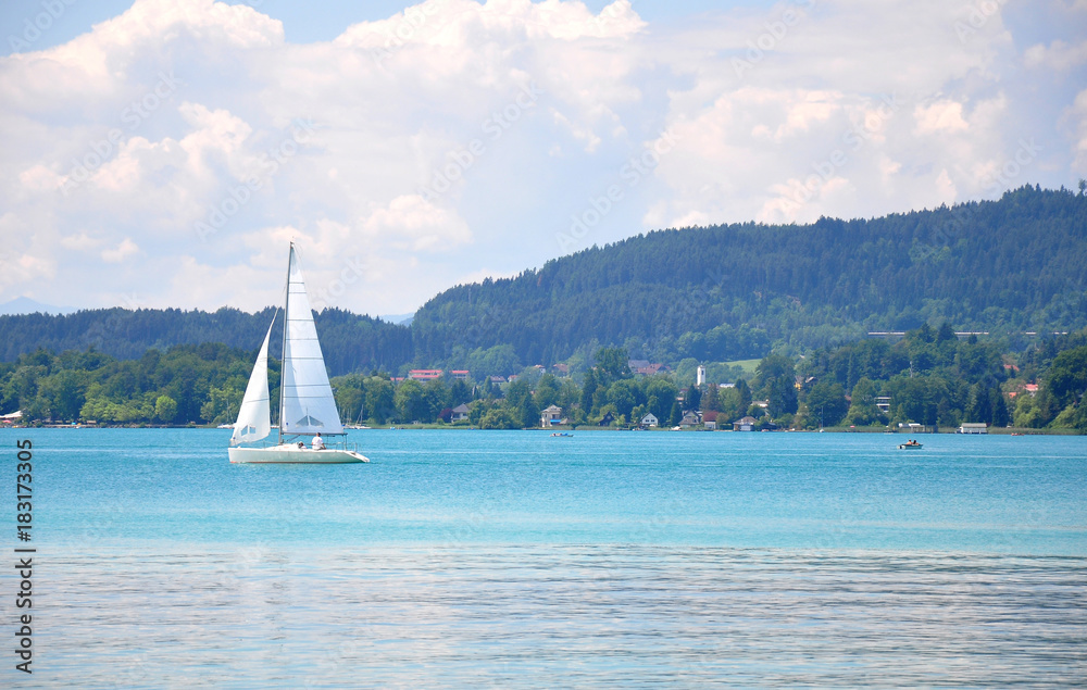 Obraz premium Wörthersee, Österreich