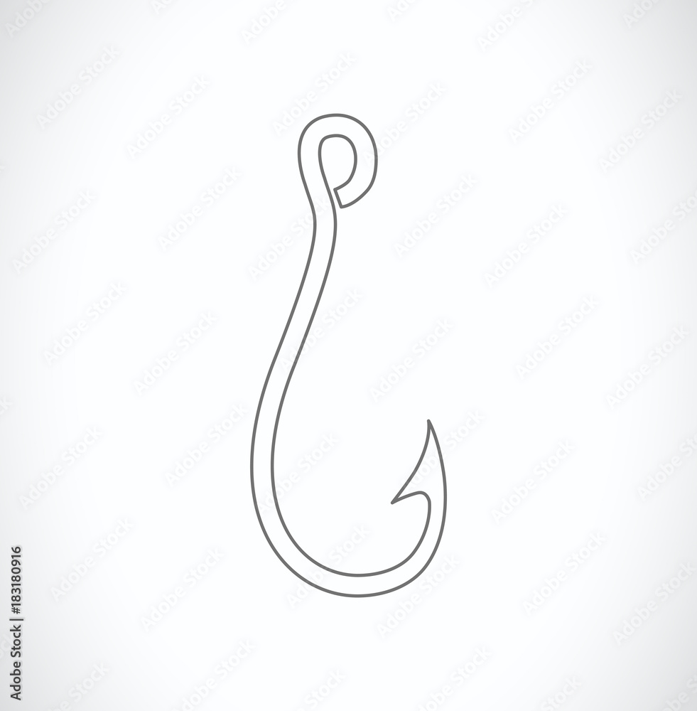 fishhook icon