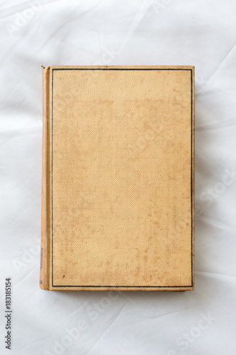 old brown book hardcover