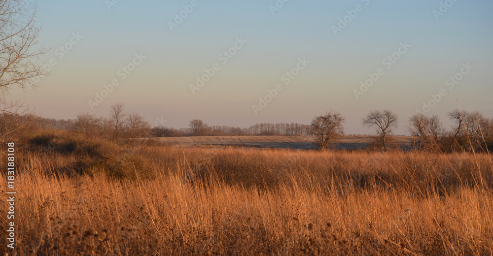 Vast open space in rural area Vast open space in rural area