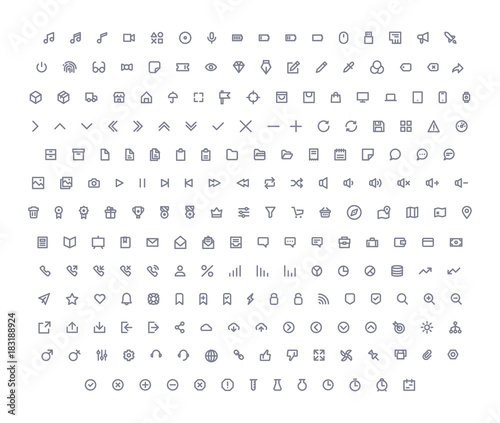 Vector Icons Set 