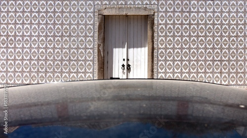 Door of an old Portuguese house