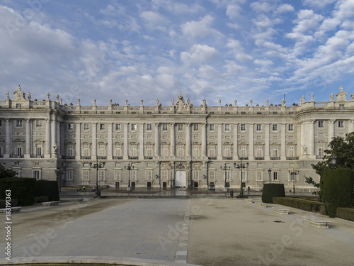 Royal Palace. Madrid, Spain.