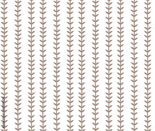 Seamless pattern in scandinavian style. Leaves pattern for print on wallpaper, gift paper, textile, paper. Two-color pattern.