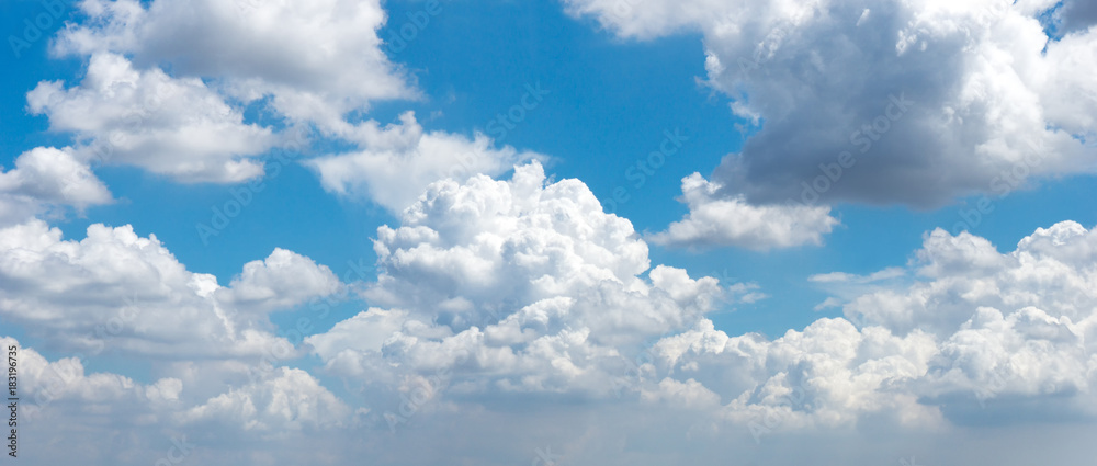 Background of cloud full in the blue sky Background of cloud full in the blue sky