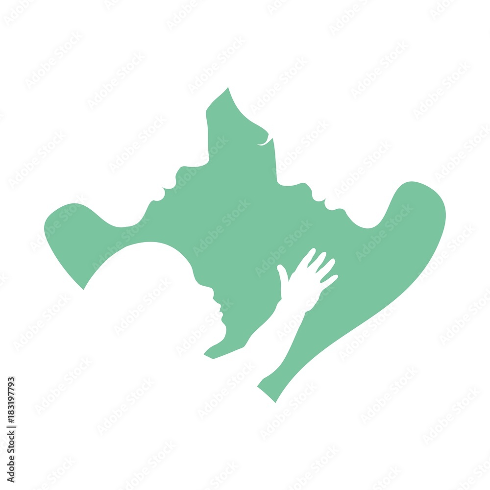 Obraz premium мама папа я