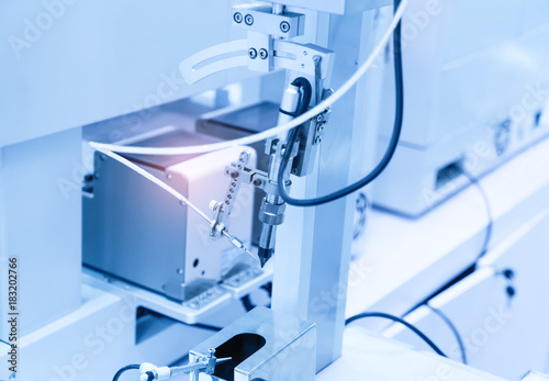 soldering iron tips of automated manufacturing soldering and assembly printed electric circuit board